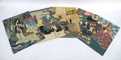 Lot 1140 - KUNISADA 1st/TOYOKUNI III (1786-1865) 
'Ghost...