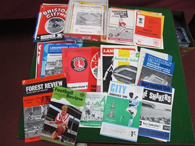 Lot 896 - Huddersfield Town Away Programmes 1956-71,...