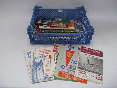 Lot 904 - Big Match Programmes, including 1968 European...