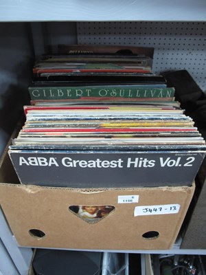 Lot 1156 - Lot of over 100 Vinyl LP, Mix of Rock, Pop,...