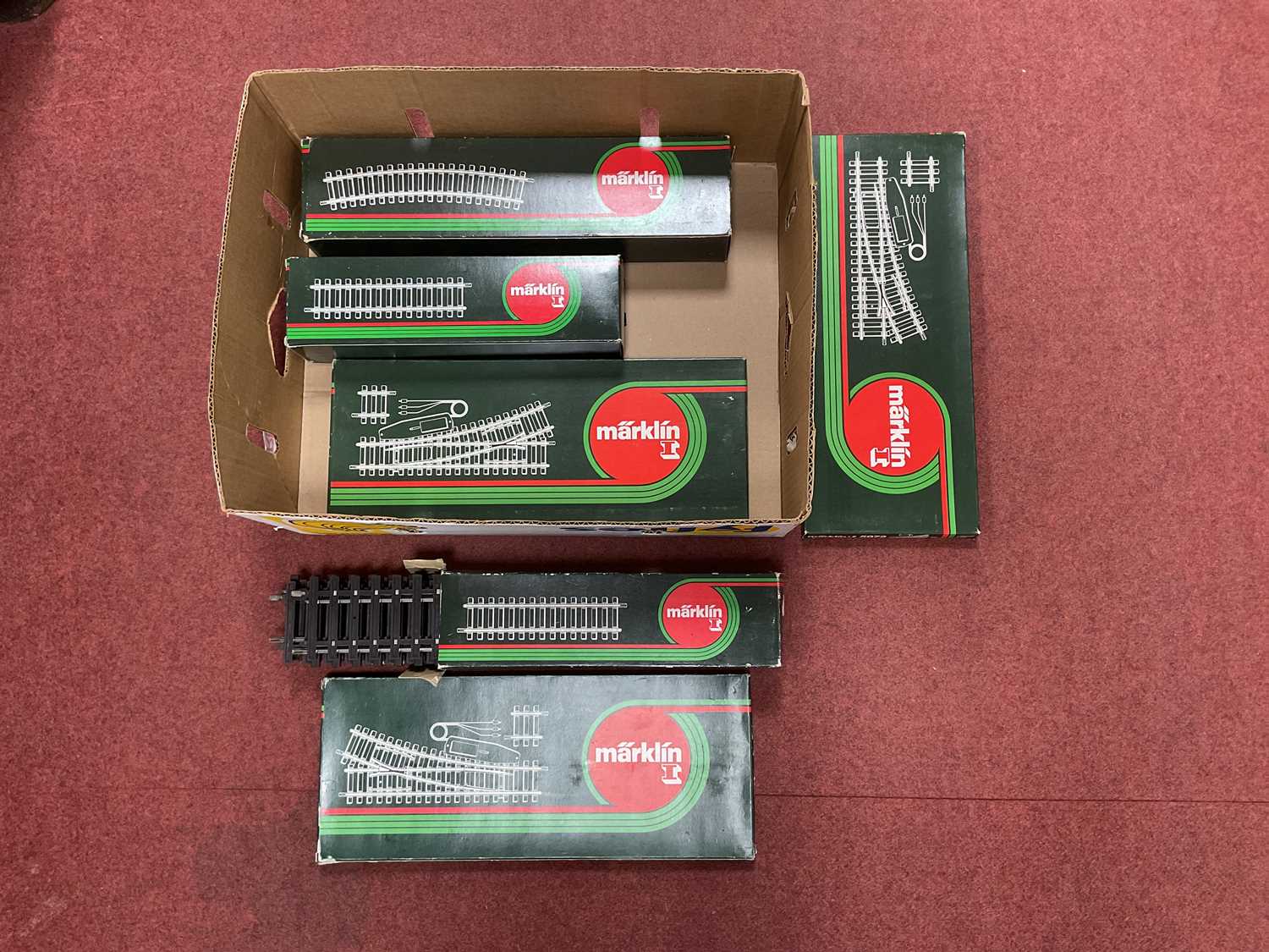 Lot 378 - Marklin Gauge One/10mm Track, to include...