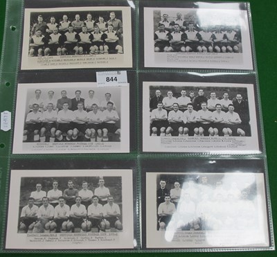 Lot 844 - Sheffield Wednesday Wilkes Postcards of Team...
