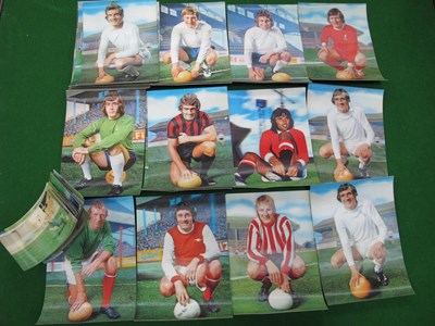 Lot 795 - Sun 3D Gallery Football Stars - approximately...