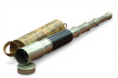 Lot 1263 - A Ross of London Four Draw Chrome Telescope,...