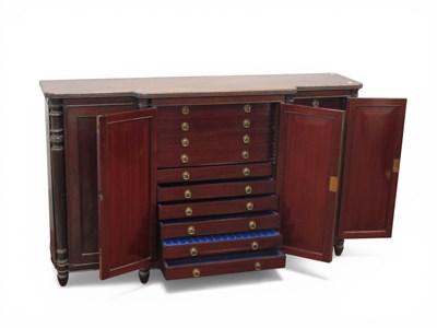 Lot 1612 - An Early XIX Century Mahogany Breakfronted...