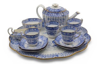 Lot 1046 - A Copeland Spode Porcelain Cabaret Set,...