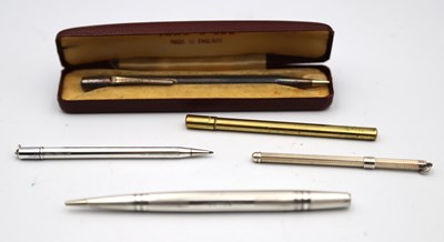 Lot 1347 - A Life-Long Sterling Silver Propelling Pencil,...
