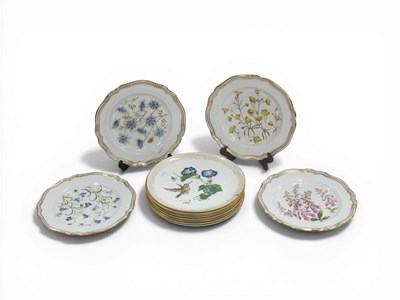 Lot 1082 - Eight Edward Marshall Boehm Porcelain 'Humming...
