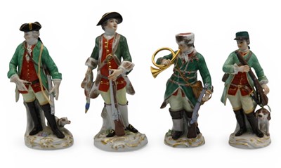 Lot 1039 - A Set of Modern Meissen Porcelain Figures of...