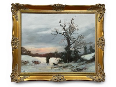 Lot 1158 - John Trickett (B1952) Shooting Scene with...