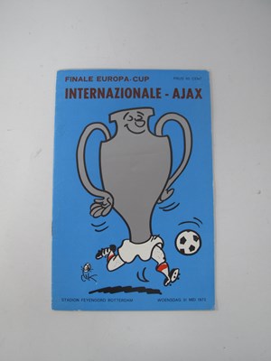 Lot 935 - 1972 European Cup Final Programme, Inter Milan...