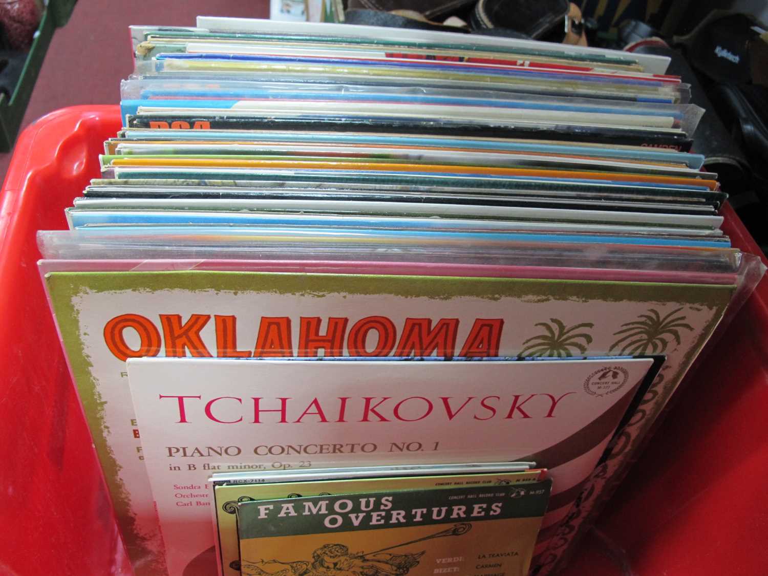Lot 1023 - Lot of 50+ Vinyl Records. Mainly classical &...