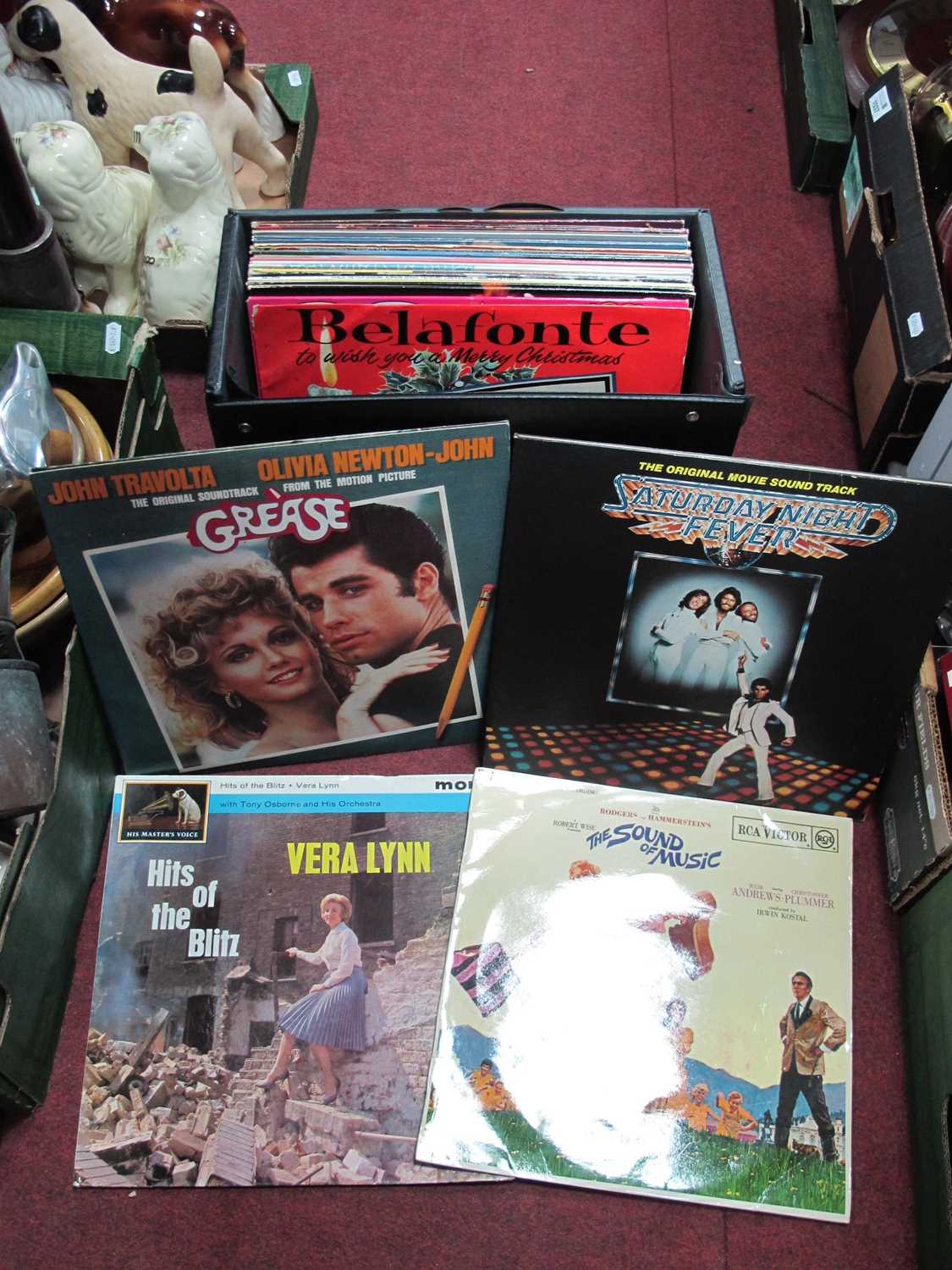 Lot 1029 - Lot of 25 Vinyl LP.s Mixed Genres. 
 
Rock &...