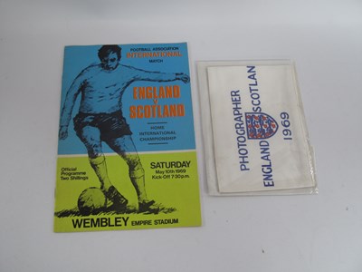 Lot 954 - 1969 England v. Scotland, photographers,...