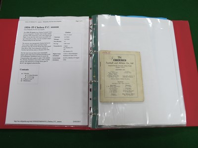 Lot 895 - Championship Winning Season Programmes -...