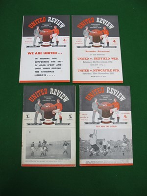 Lot 858 - Manchester United v Yeovil 1948-49 Programme...