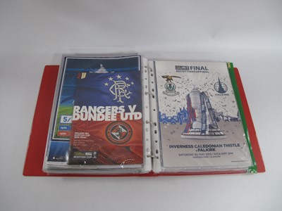 Lot 971 - Scottish Cup FInal Programmes 2005-2017,...