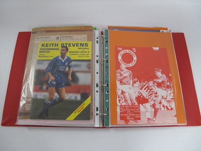 Lot 976 - Testimonial Programmes, including...