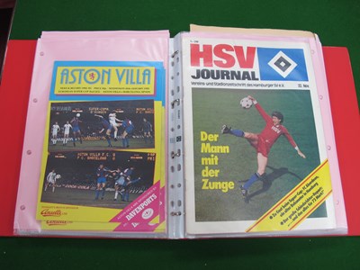 Lot 893 - Super Cup Final Programmes (approximately...