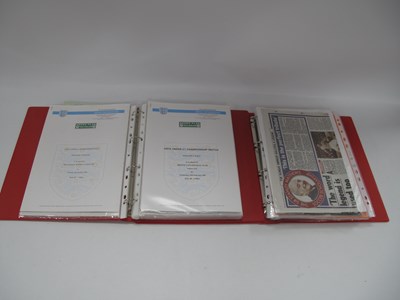 Lot 901 - England Under 21 Programmes, 1994 - 2010, nine...
