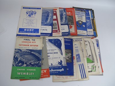 Lot 979 - Sheffield United Away Programmes 1956-63 (23...