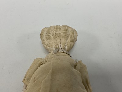 Lot 319 - A collection of six Bisque / Paper Mache...
