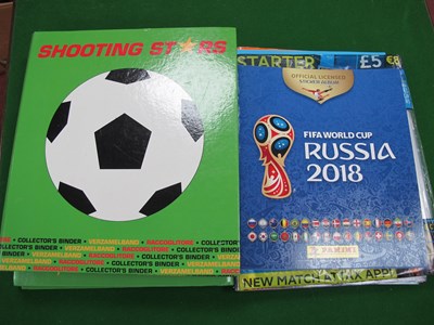 Lot 749 - Modern Football Cards, in two binders, 1990s...