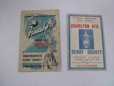 Lot 950 - 1946 F.A. Cup Final Derby County v. Charlton...