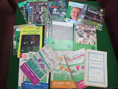 Lot 899 - Eire Home Programmes 50-1 v. Argentina (poor),...