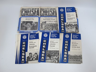 Lot 564 - Chelsea Home Programmes 1964-65, twenty-one...