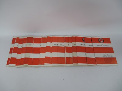 Lot 918 - Charlton Athletic Home Programmes 1973-74 (x 23).
