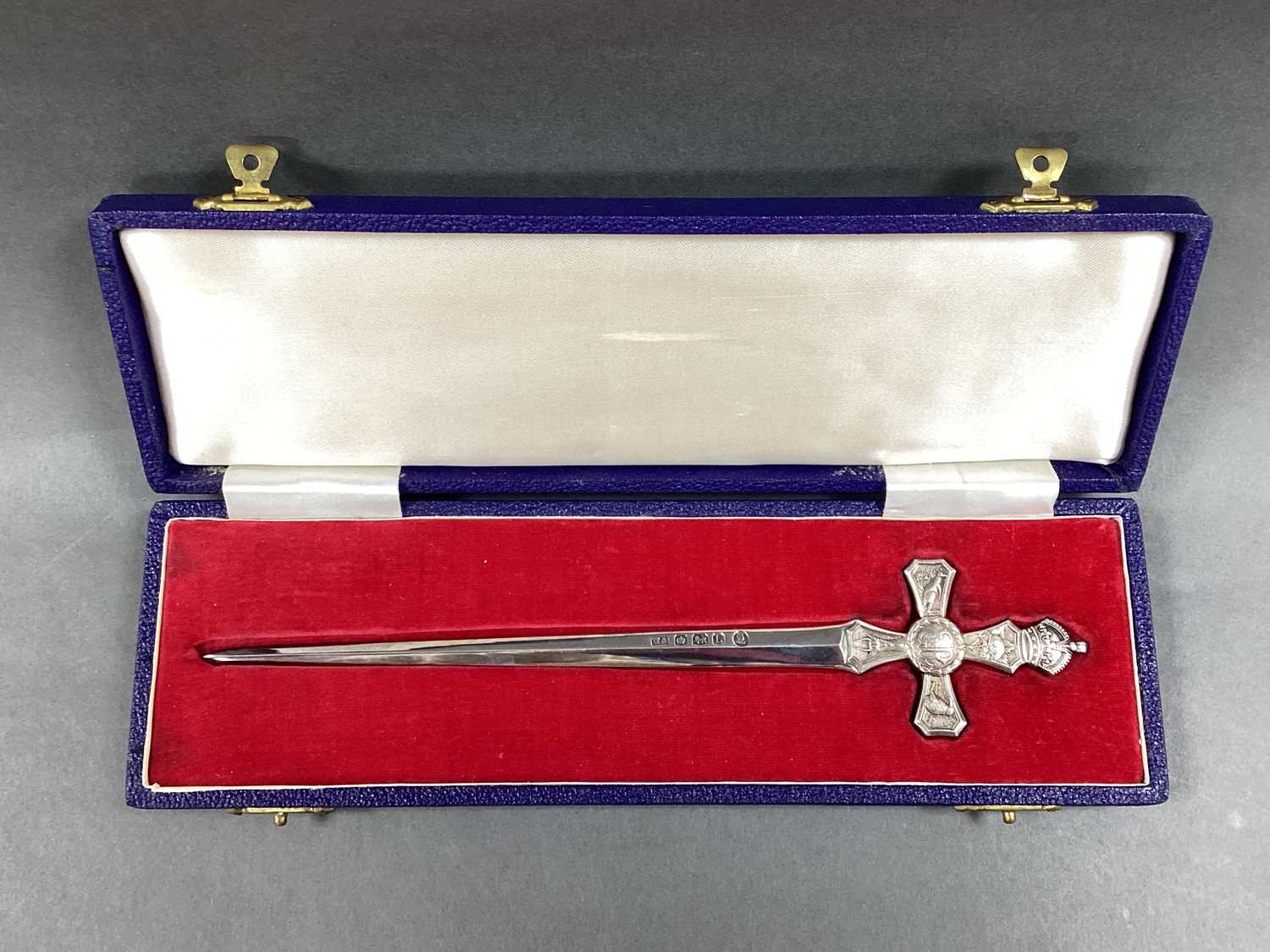 Lot 60 - A Hallmarked Silver Queen Elizabeth II Royal...