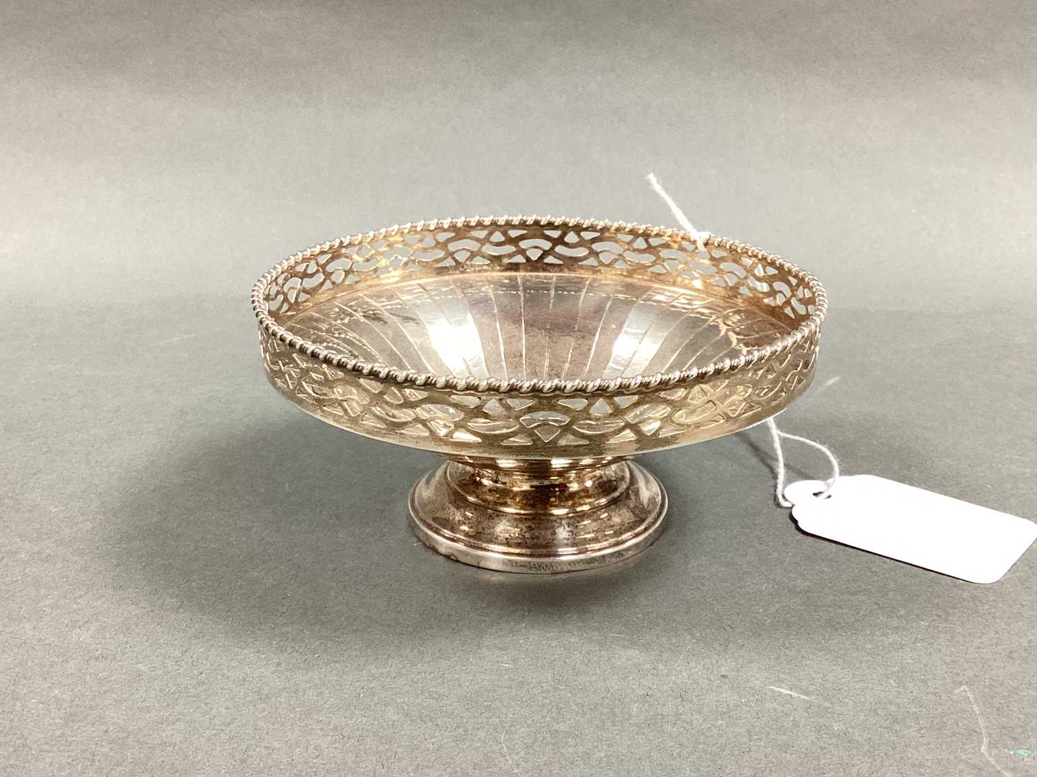 Lot 74 - A Hallmarked Silver Bonbon Dish, Adie Bros Ltd,...