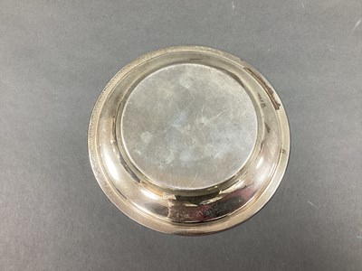 Lot 53 - A Hallmarked Silver Circular Dish, Lanson Ltd,...