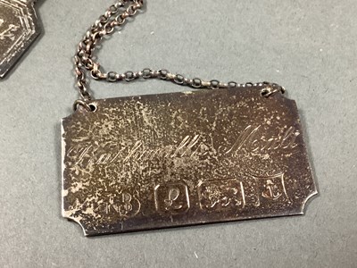 Lot 61 - A Stylish Hallmarked Silver 'SHERRY' Decanter...