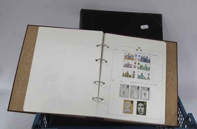 Lot 1381 - Stamps; A collection of G.B. Stamps, ranging...