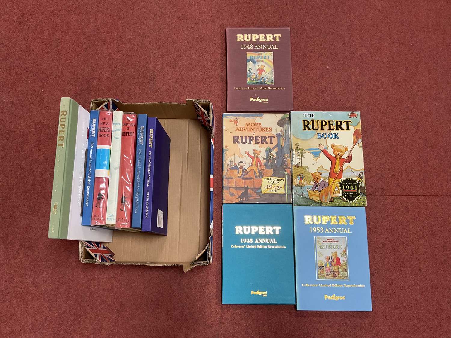 Lot 340 - A Collection Of Eleven Rupert Facsimile...
