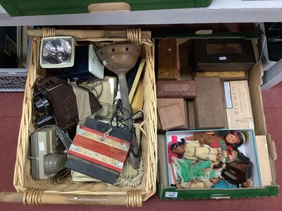 Lot 1086 - Collectables, including a collection of wooden...
