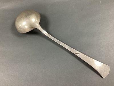 Lot 36 - Poland; An Art Deco Style Soup Ladle, (stamped...