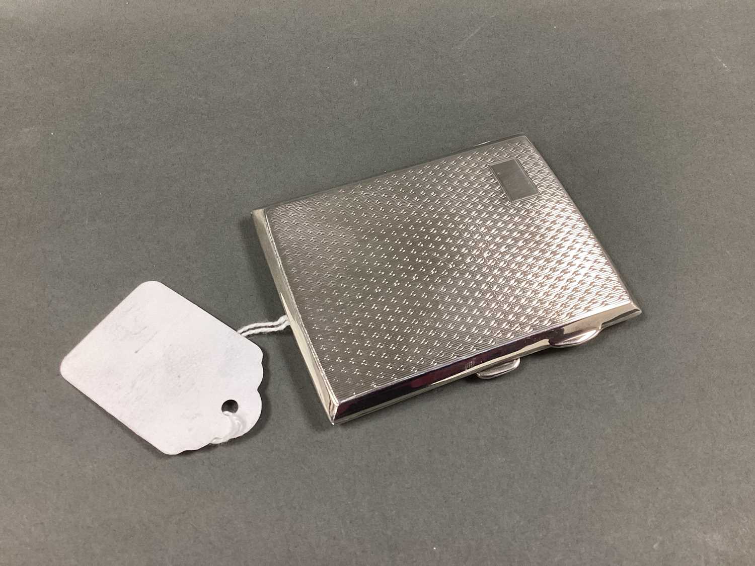 Lot 75 - A Slim Hallmarked Silver Cigarette Case,...