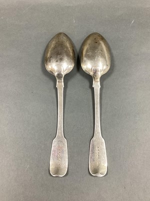Lot 24 - A Pair of Early Victorian Hallmarked Silver...
