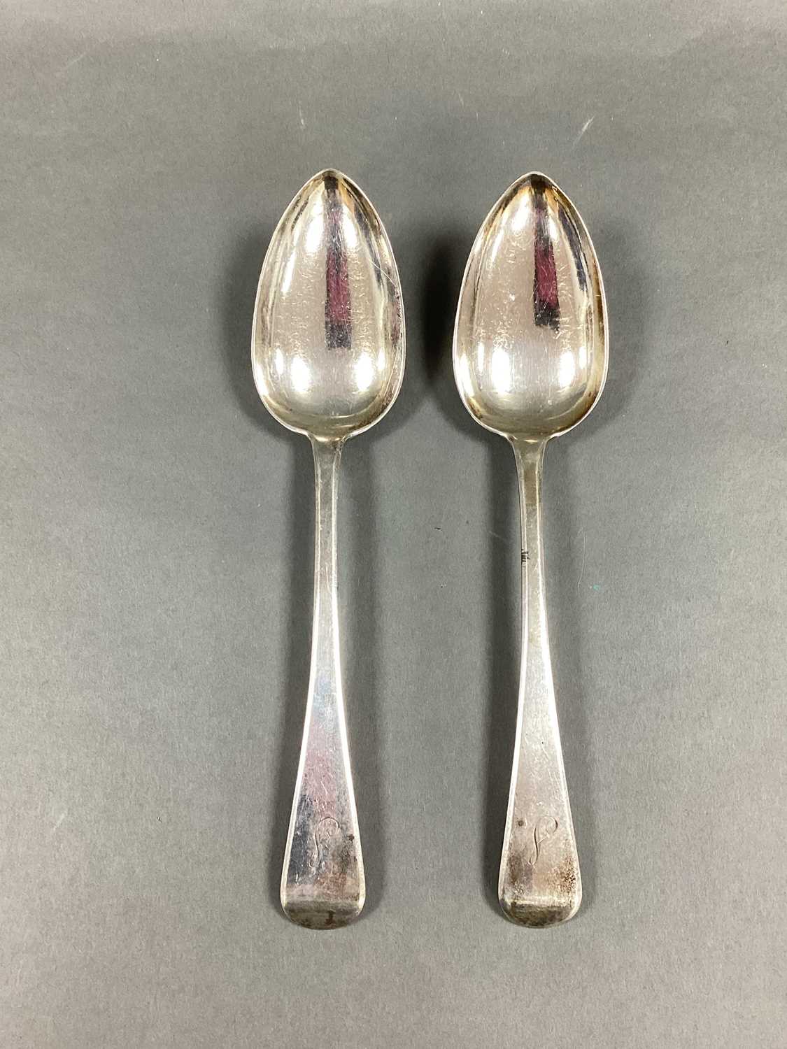 Lot 20 - A Pair of Hallmarked Silver Old English...