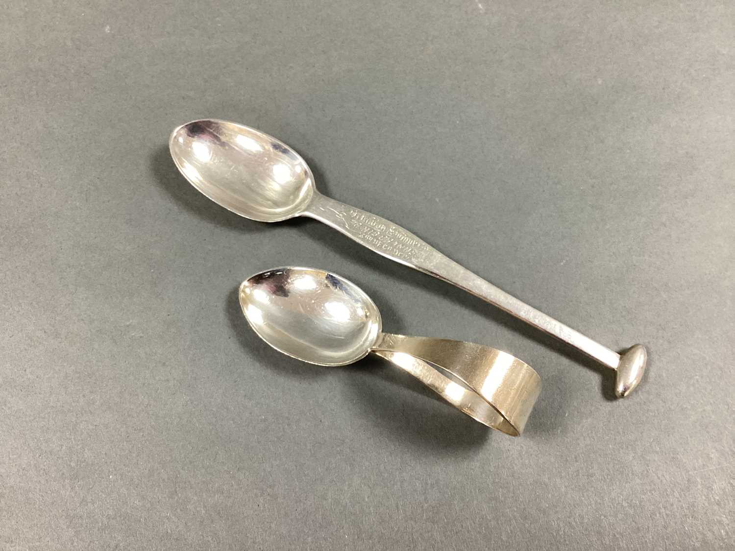 Lot 55 - A Victorian Hallmarked Silver Child's Spoon,...