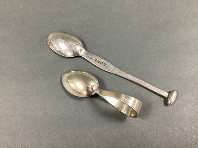 Lot 55 - A Victorian Hallmarked Silver Child's Spoon,...