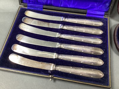 Lot 49 - A Victorian Matched Hallmarked Silver Three...