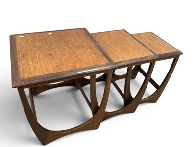 Lot 1546 - G-Plan Teak Nest of Tables.