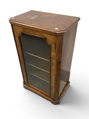 Lot 1500 - Late XIX Century Walnut Music Cabinet, with...