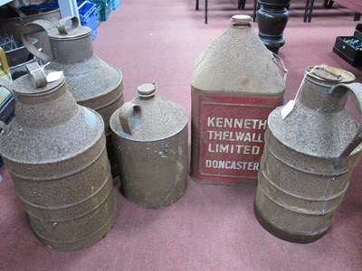 Lot 1430 - Thelson Motor Oil Canister for Kenneth...