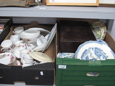 Lot 1129 - Remi Martin Glasses, Carlton, Coalport, Albert...