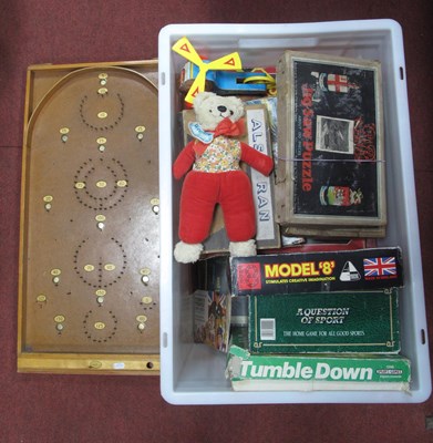 Lot 1337 - A Large Box of Vintage Games and Toys,...